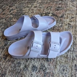 Birkenstock Lavender Slides EUC 8
